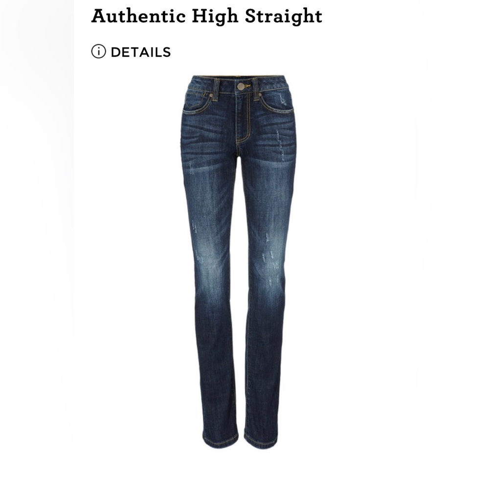 Cabi Authentic High Straight Jeans